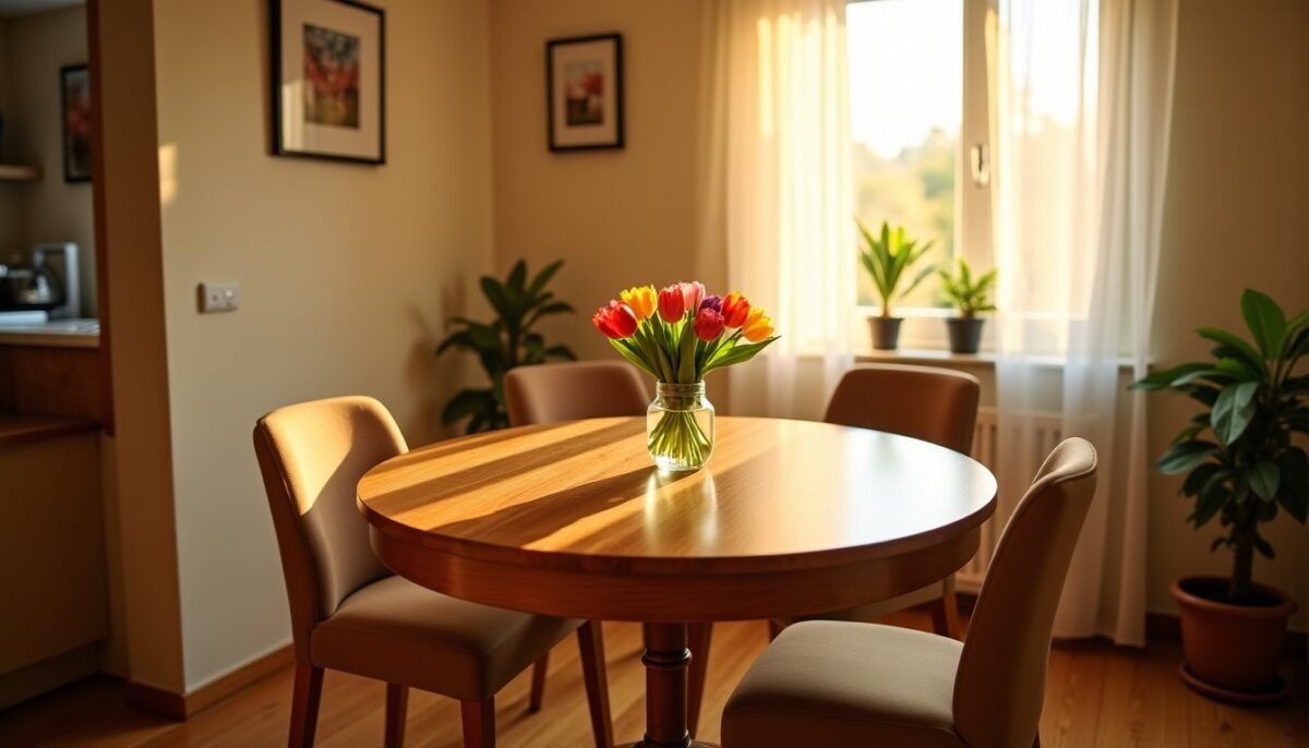 Table ronde dans un petit espace : atout convivial ou piège d'aménagement ?