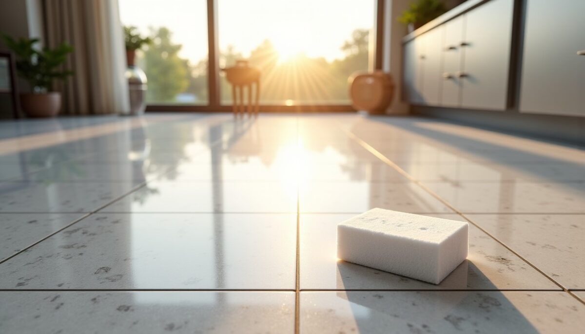 Éponge magique et carrelage en grès cérame : un duo efficace ou à éviter ?