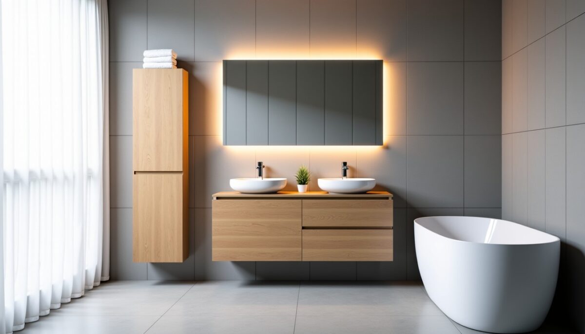 Guide pratique pour aménager votre salle de bain avec des meubles fonctionnels et esthétiques