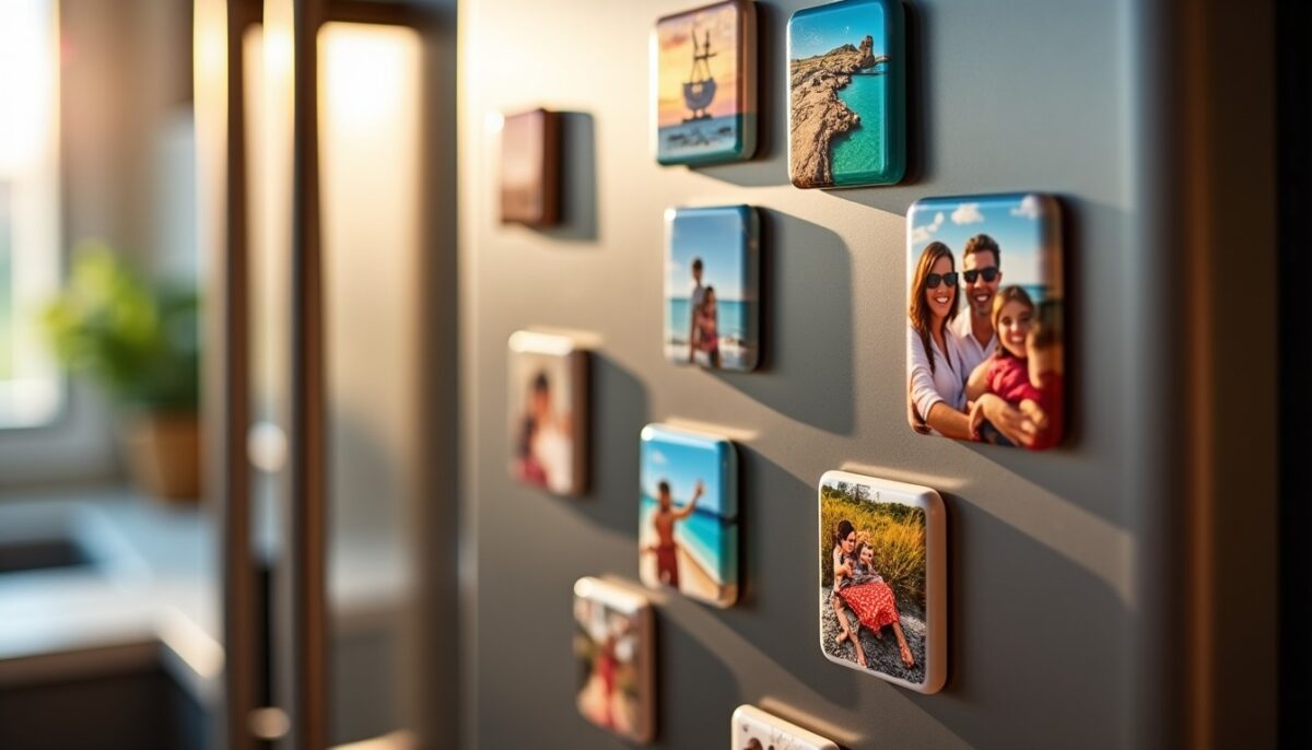 Magnet photo souvenir : une touche déco qui immortalise vos meilleurs souvenirs