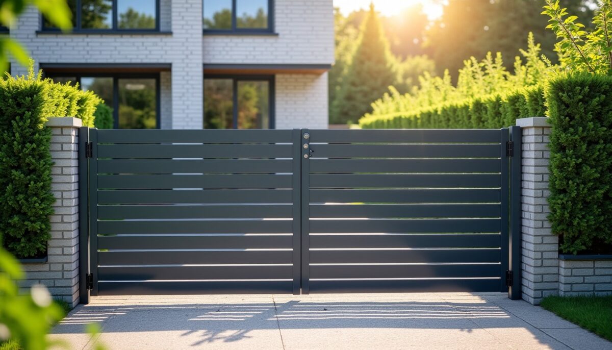 Portail battant en aluminium : les critères essentiels à examiner avant votre choix